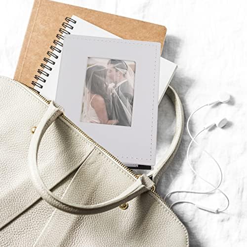 Recutms 100 Pocket Álbum 4x6 Álbum de fotos pequenas páginas brancas álbum de fotos vertical Álbum de casamento Family