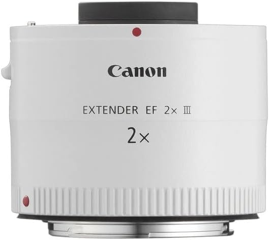 Canon 242R241 Extender EF 2x III, branco/preto