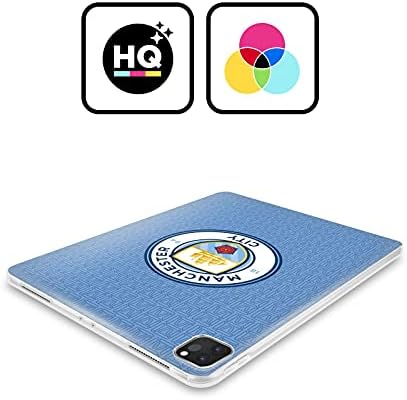 Projetos de capa principal licenciados oficialmente Manchester City City FC Home 2021/22 Badge Kit de gel de gel macio compatível com Apple iPad Air 2020/2022