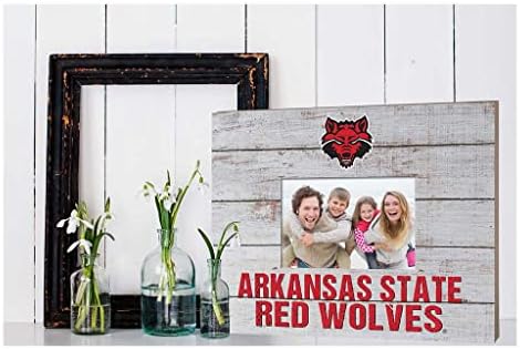 Fã de esportes KH Arkansas State Red Wolves Team Spirit Photo Frame, One Tamanho, Multi
