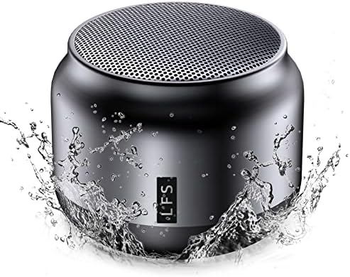 LFS portátil Bluetooth Shower, alto-falante, alto-falante sem fio externo à prova d'água, tempo de jogo ultra-longo 15 horas,