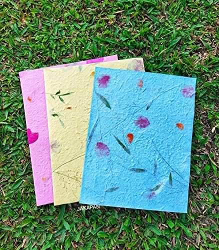 Jakapan grossa de amoreira lençóis de papel naturais Pétalas de flores secas Decorativas Diy Craft Tear Bears Paper