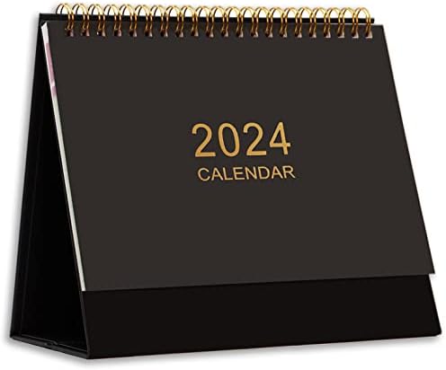 Pequeno calendário de mesa, julho de 2023 - dezembro de 2024 Calendário diário de mesa de mesa