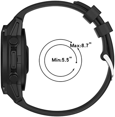 Motong para Garmin Forerunner 955 Banda de substituição - REPALECENCIONE SILE SPRAP Band para Garmin Forerunner 955 / Descent