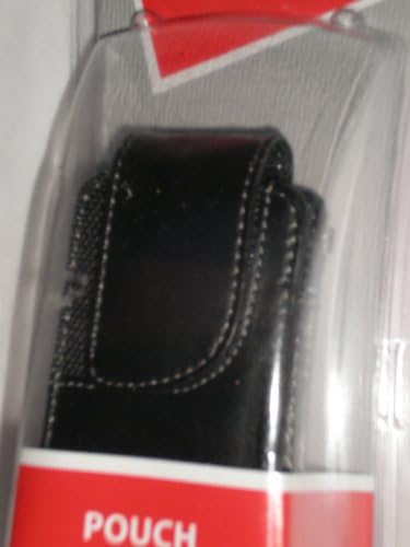 A bolsa de telefone de couro sem fio da Verizon se encaixa em telefones flip de tamanho médio