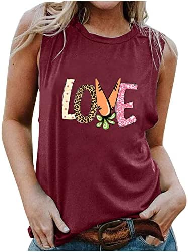 Camisas de amor para mulheres tanques engraçados Tamas gráficas fofas camisetas florais
