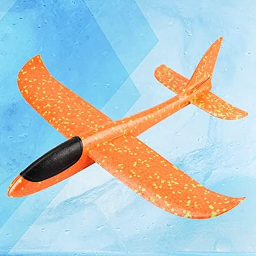 Toyvian Flying Airplane Toy Kids Toys ao ar livre Toys infantis jogando brinquedos de aeroplano de espuma jogando planador de