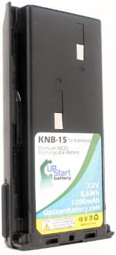 Pacote 2x-Substituição de bateria de rádio bidirecional para Kenwood KNB-15