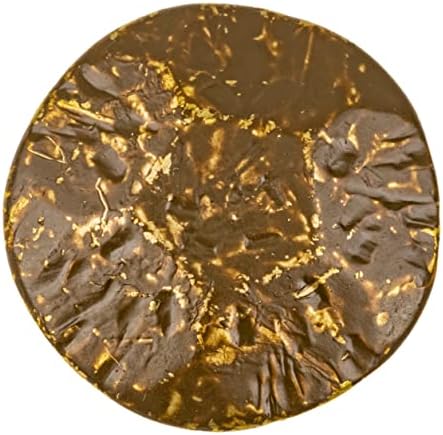 Antiga mancha de ouro de ouro truncado acabado pirâmide pentagonal tachtery tacks | 3/4 Diâmetro × 5/8 de comprimento | Pacote de 10 | Cabeças de unhas decorativas para móveis | UA-FRPP34-OG