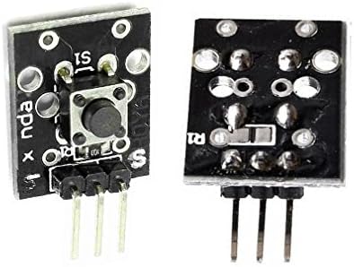 Mixse KY-004 Button Switch Módulo para Arduino Raspberry Starters Compatible 2pcs