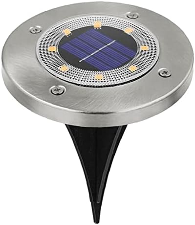 Luz solar solar 8 LED LUZES MULTICOLOR EM PRONTRAÇÃO LUZES DE JARDIMO ABRIVENTE ABREAÇÃO Lâmpada solar à prova d'água