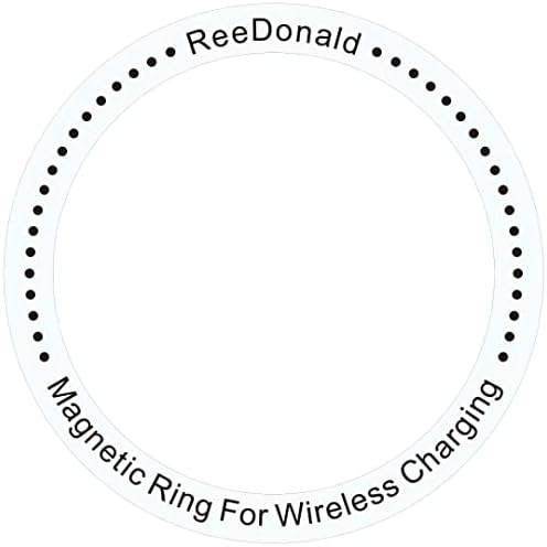 Anéis magnéticos de Reedonald 3pack, ímã de metal universal para carga de magsafe sem fio, compatível com o iPhone 14/13/12/11