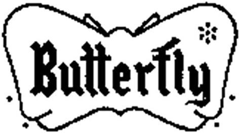 Butterfly B302fl ShakeHand Tennis Racket | Série da China | Raquete e estojo definido com borracha lisa nos dois lados |