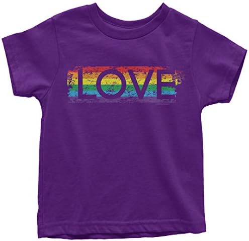 Threadrock crianças orgulho gay arco-íris de camiseta para criança