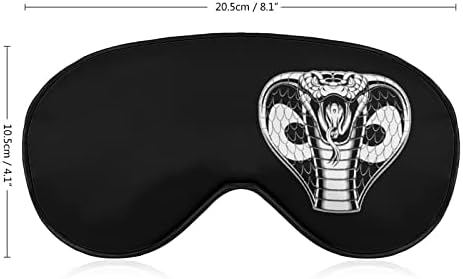 Máscara de cegos de ataque de ataque máscara de tom de tampa noturna para dormir com uma tira ajustável com gráficos engraçados para