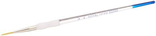 Brush Royal Royal & Langnickel Gold Taklon Short Liner Paintbrush: Tamanho 4