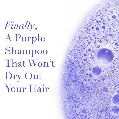 Goldie Blocks Blilliant Blonde Purple Shampoo | Shampoo de cabelo para todos os cabelos loiros, iluminados e grisalhos | Shampoo que ilumina significativamente o cabelo loiro | Extensão e cor de cabelo segura, 8,45 fl oz