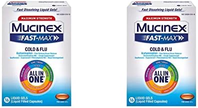 Mucinex Strength Strength Fast-Max Gels líquidos All-in-One Fast-Max, 16ct