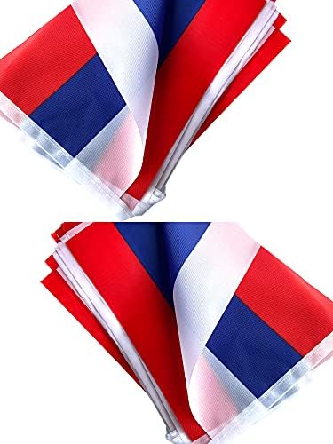 Zxvzyt russa russa bandeira de bandeira de bandeira, pequenas mini bandeiras de galhets da Rússia, para grande inauguração, Olimpíadas, eventos esportivos nacionais, decorações de festivais de festa