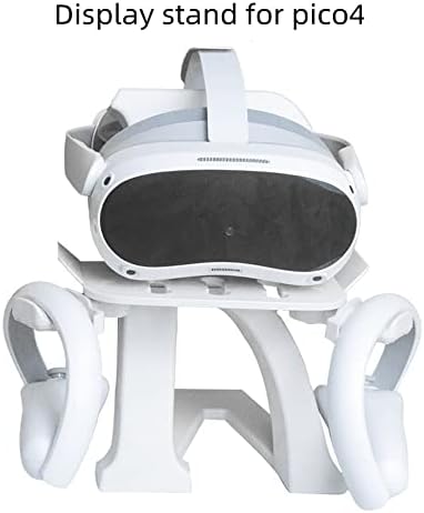 VR Stand para pico 4, suporte para armazenamento para fones de ouvido e controlador de realidade virtual, acessórios de VR,