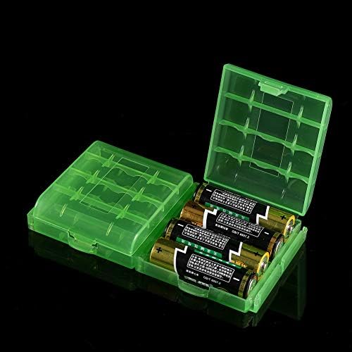 5 cores convenientes Durável AA/AAA Bateria de 10 PCs Bateria do suporte da caixa de armazenamento Hard desgaste de desgaste