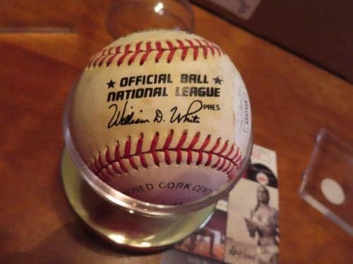 Ramon Martinez Dodgers assinou a bola de beisebol JSA - bolas de beisebol autografadas