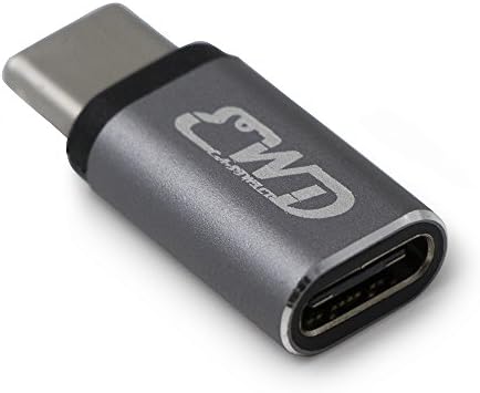 USB C Masculino para USB C Extensão do adaptador feminino / Eastwild Tipo C Extensor para Samsung Dex, compatível com Galaxy S9 /