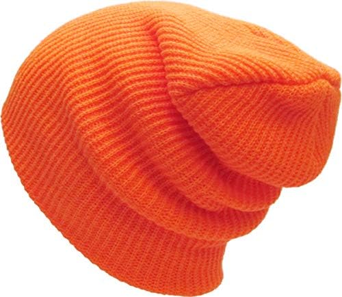 Kbethos confortável e macio diariamente coleção de gorro desleixado de inverno chapéu folgado unissex vários estilos