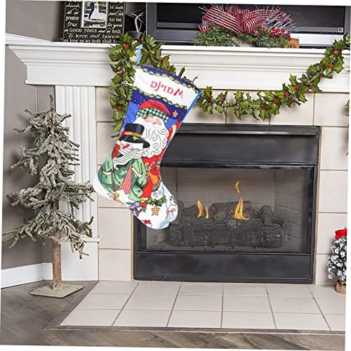 Decoração da natividade da natividade Festival de meias de Natal da Natividade, calçados, meias de meias pendentes de pingente de