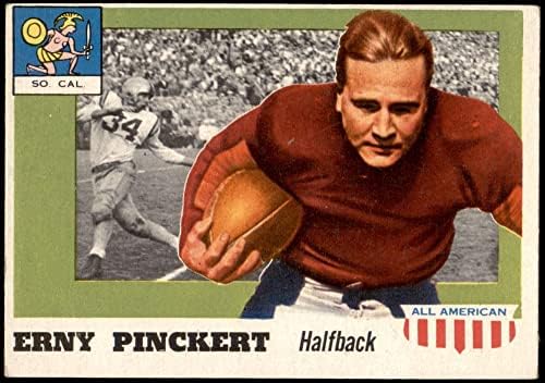 1955 Topps 4 Erny Pinckert ex USC
