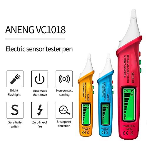 Quul vc1018 sensor elétrico testador de caneta