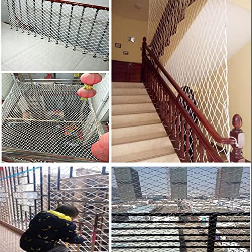 ChinLife Pet Toy Anti-Fall Safety Net Nylon Protection Rede de barreira de animais de estimação para quintais Redação de proteção contra escadas de grade infantil, personalizável)
