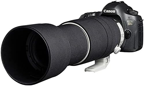 Tampa de neoprene de lente EasyCover para Canon EF 100-400mm f/4.5-5.6L é ii lente USM V2, preto
