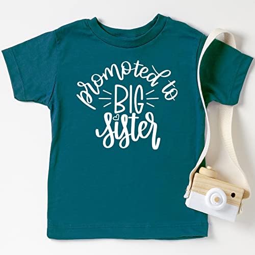 Olive Loves Apple promoveu a camiseta colorida de anúncio colorida da irmã mais velha para roupas de irmãos de meninas para