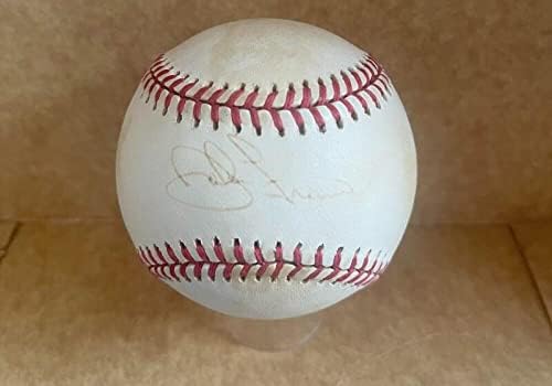 John Franco Reds/Mets assinou o vintage autografado n.l. Beisebol com coa