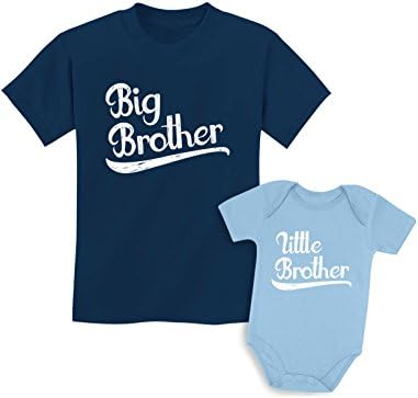 Big Brother camisa irmão mais novo meninos combinando roupas irmãos irmãos