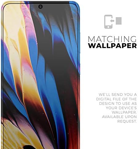 Design Skinz Liquid Abstract Paint V42 Protetive Vinyl Decals Wrap Cover compatível com o Samsung Galaxy S20
