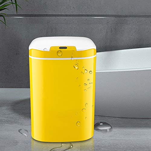 Wenlii Lixo inteligente pode indução automática Dustbin Intelligent Electric Battery Resíduos Bin Cozinha Banheiro de lixo doméstico