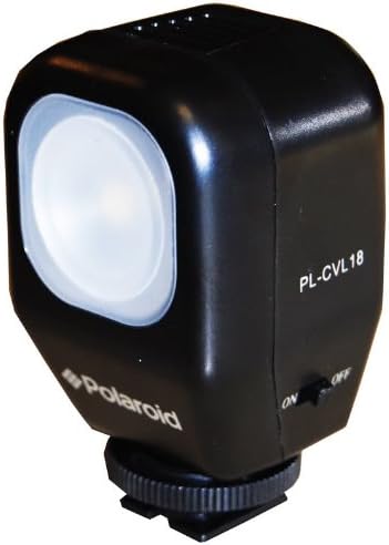 A luz de vídeo da série Polaroid Studio Series inclui suporte de montagem, adaptador CA, 2 baterias recarregáveis ​​para a Canon Vixia HF R300, R30, R32, R200, R20, R21, FS40, FS400, XF300, XF305, XH-G1S, XH-A1S, GL1, XF300, XF305, XH-G1S, XH-A1S, GL2 CAMcorder