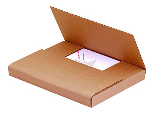 Caixa dos EUA Casos de papelão corrugados, 14 1/8 x 8 5/8 x 2 polegadas, peças de peças de uma peça, caixas de remessa de