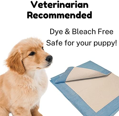 Puppy & Dog Potty Training Pee Pads | Pacote de 50 pad para pequenos ou grandes cães e animais de estimação | Descartável 22 x