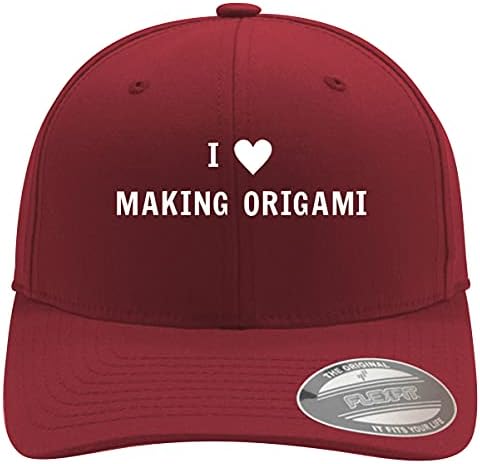 I Heart Love Making Origami - Soft FlexFit Baseball Hat Hat Cap