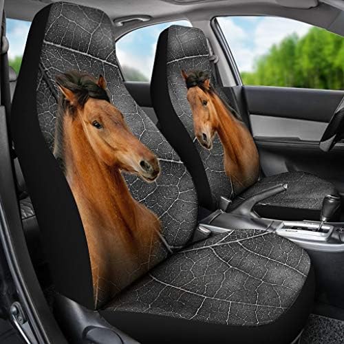 Capas de assento de carro com impressão a cavalo Mustang Pawlice