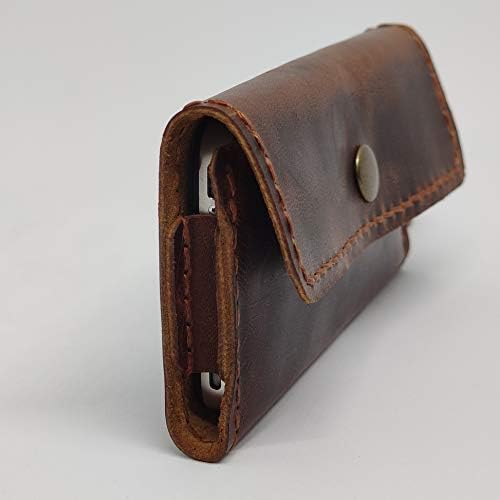 Caixa de coldre de couro holsterical para Candy LG, capa de telefone de couro genuína, estojo de bolsa de couro personalizada