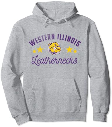 Western Illinois University Leathernecks Logo Pullover Hoodie