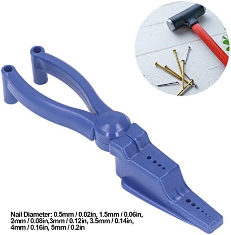 Pregos alicates martelando o suporte de prego abds alicates de segurança do suporte de dedo ferramenta manual portátil
