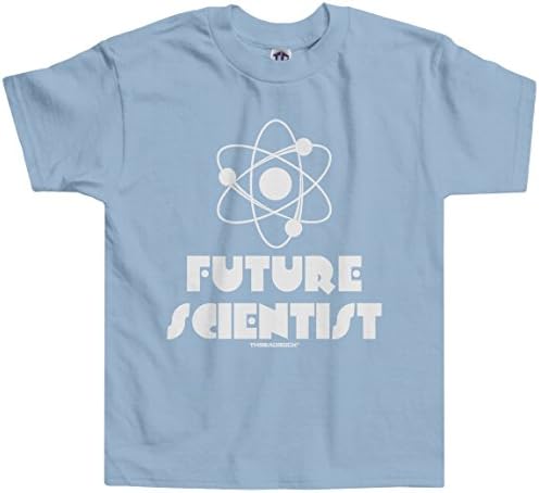 T-shirt do futuro cientista dos meninos de meninos Threadrock