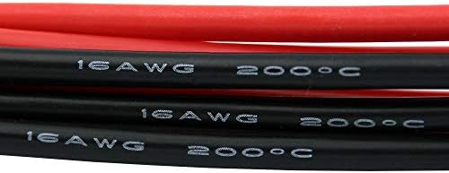 5PCS XT30 Plug XT-30 Conectores machos com fio de slicone de 10cm 16awg para rc lipo bateria fpv turnigy / zippy （bdhi-18）