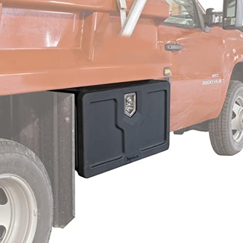 Produtos para compradores 1717110 Caixa de caminhão poli underbody, caixa de ferramentas para veículos de trabalho pesado,