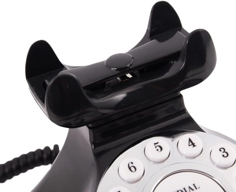 Houkai Telefone vintage multi -função Plástico Telefone retro Antigo telefone com fio telefone telefonia telefônica